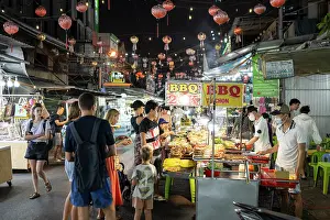 Produce Prints: Stall at Dinh Cau Night Market, Duong Dong, Phu Quoc Island, Vietnam