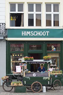 Gent Prints: Stall outside shop, Ghent, Flanders, Belgium