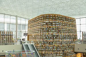 Starfield Library in COEX Mall, Seoul, South Korea