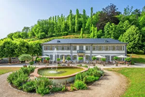 Images Dated 18th July 2022: State parc Furstenlager Auerbach, manor house, Bensheim-Auerbach, Hesse, Germany
