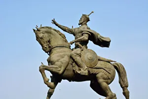 Statue of Amir Timur (Tamerlane, 1336-1405)