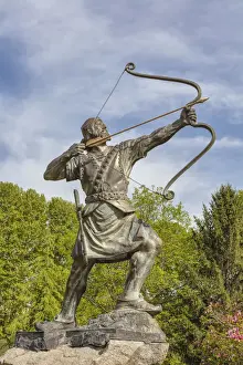 Bronze Prints: Statue of Arash the Archer, Saadabad Palace, Tehran, Iran
