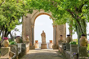 Statue of Ceres at the Villa Cimbrone, Ravello, Amalfi Coast, Campania, Italy