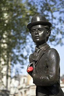 Statue of Charlie Chaplin in Leicester Square