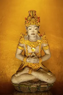 Statues Prints: Statue of Dewi Sri, the Balinese Goddess of Rice and Fertility, Seminyak, Bali, Indonesia
