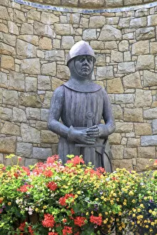 Images Dated 31st July 2015: Statue of Edler Schweizer Ritter Othon, Soldier and Diplomat, St. Peter Port, Guernsey