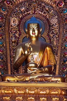 Deity Prints: Statue at Lama Temple, Beijing, China