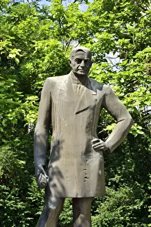Statue of Nikola Piccolo (1792-1865), Bulgarian scientist and philosopher, he had