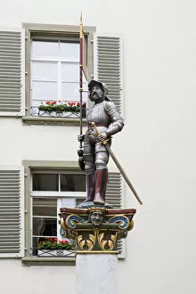 Images Dated 18th February 2010: Statues in downtown Bern, Switzerland