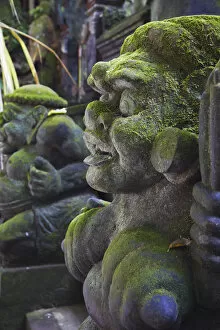 Images Dated 19th September 2011: Statues in Monkey Forest, Ubud, Bali, Indonesia
