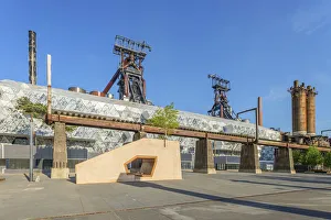 Former steel works museum at Belval, Esch-sur-Alzette, Kanton Esch, Luxembourg