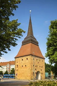 Steintor tower, Rostock, Baltic Coast, Mecklenburg-Western Pomerania, Germany Steintor tower, Rostock, Baltic Coast, Mecklenburg-Western Pomerania, Germany