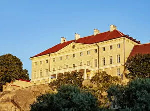 Tallinn Collection: Stenbock House at sunset, Government Office, Toompea Hill, Tallinn, Estonia