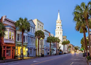 French Quarter Prints: St.Michaels Church, Broad Street