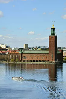 Images Dated 22nd June 2015: Stockholm City Hall (Stadshuset), Kungsholmen island, a project by the architect Ragnar