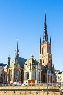 Images Dated 5th January 2017: Stockholm, Sweden, Northern Europe. Riddarholmskyrkan (Church) in Riddarholmen
