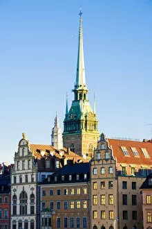 Images Dated 5th January 2017: Stockholm, Sweden, Northern Europe. Gamla Stan (old town) typical architecture
