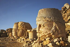 Summit Prints: Stone Heads of Gods, Mt. Nemrut Dagi, Turkey