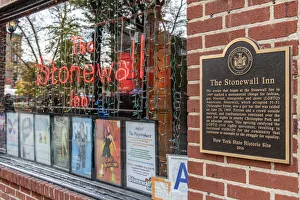 Stonewall Inn gay bar, Greenwich Village, Manhattan, New York, USA