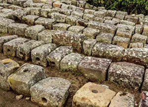 Images Dated 9th October 2018: Stonework, Ingapirca Ruins, Ingapirca, Canar Province, Ecuador