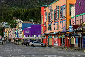 Alaska Prints: Storefront on Stedman Street, Ketchikan, Alaska, USA