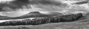 Bute Prints: Storm Clouds over Loch Tulla, Argyll & Bute, Scotland