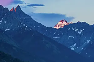Rocky Mountains Prints: Storm light and the Rocky Mountains Waterton Lakes National Park, Alberta, Canada