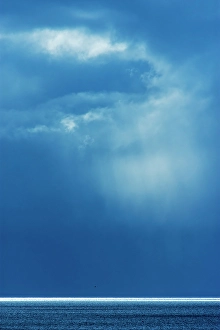 Nova Scotia Prints: Stormy weather on the North Atlantic Ocean, Cape Breton, Wreck Cove, Nova Scotia, Canada