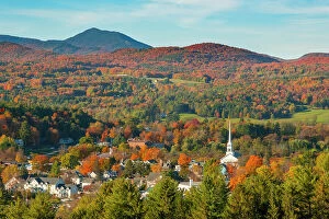 New England Collection: Stowe, Vermont, USA