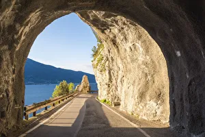 Strada della Forra, Tremosine, lake Garda, Brescia district, Lombardy, Italy