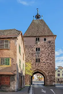 Grand Est Prints: Strasbourg Gate at Mutzig, Alsace, Bas-Rhin, Grand Est, France