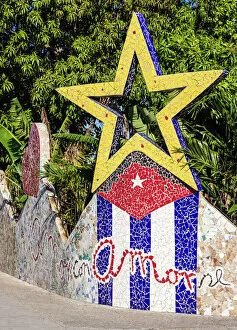 Images Dated 8th September 2020: Street Art in Fusterlandia, Jaimanitas Neighbourhood, Playa District, Havana