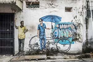 Images Dated 6th February 2019: Street art, George Town, Penang Island, Malaysia