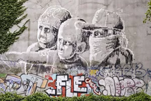 Images Dated 18th August 2021: Street art in Kreuzberg, Berlin, Germany