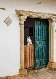 Street of Barichara, Santander Department, Colombia