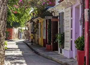 Street of Getsemani, Cartagena, Bolivar Department, Colombia Street of Getsemani, Cartagena, Bolivar Department, Colombia