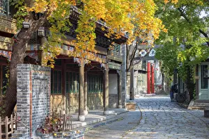 Water Town Prints: Street in Gubei Water Town, Simatai, Beijing, China