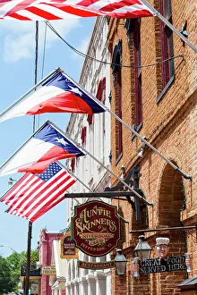 Jefferson Prints: Street in Jefferson, Texas, USA