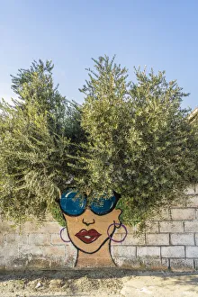 Cyprus Gallery: Street mural in Lympia, Nicosia District, Cyprus