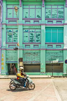 Malaysian Gallery: Street scene in Georgetown, Penang Island, Malaysia