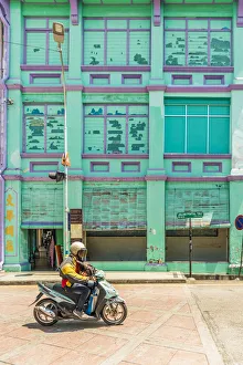 Malaysia Gallery: Street scene in Georgetown, Penang Island, Malaysia