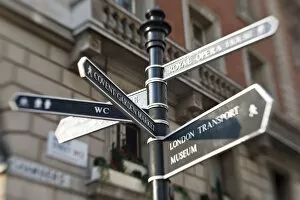 Street sign, Covent Garden, London, UK