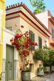 Mainland Greece Prints: Streets of Plaka, Athens, Greece