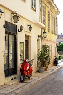 Mainland Greece Prints: Streets of Plaka, Athens, Greece