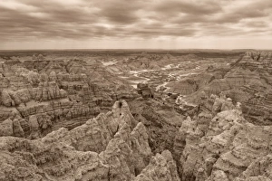 South Dakota Prints: Stronghold, Badlands National Park, South Dakota, USA