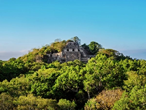 Structure II, Calakmul Archaeological Site, Campeche State, Mexico