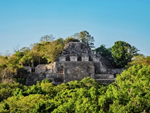 Structure II, Calakmul Archaeological Site, Campeche State, Mexico