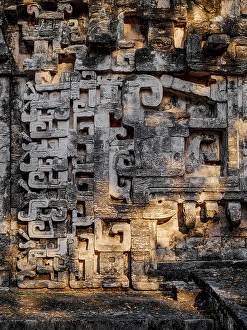Mouth Prints: Structure II, detailed view, Central Plaza