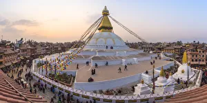 Stupa of Boudhnath, Katmandu, Nepal