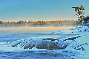 Provinces Prints: Sturgeon Rapids at Nutimik Lake WHiteshell Provincial Park, Manitoba, Canada